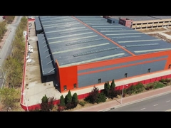 Metallgebäude Industrievorgefertigte Stahlkonstruktionen Werkstatthalle Giebelrahmen Leichtmetall